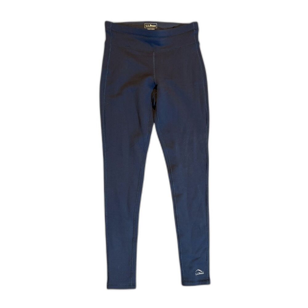 L.L.Bean Navy Fleece Lined Leggings Women's XS Regular NWOT